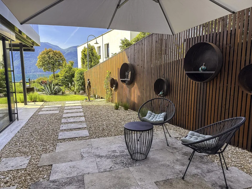 3,5 Zimmerwohnung mit garten und Panoramablick – photo 6 sur 25