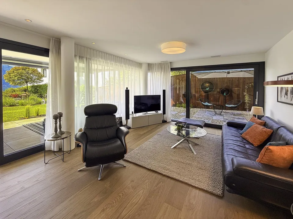 3,5 Zimmerwohnung mit garten und Panoramablick – photo 12 sur 25