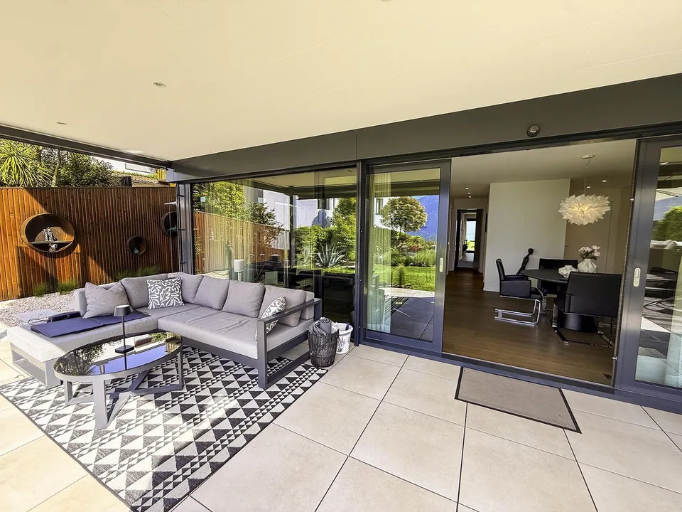 3,5 Zimmerwohnung mit garten und Panoramablick – photo 16 sur 25