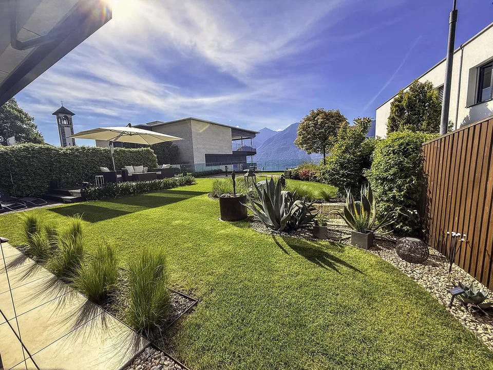 3,5 Zimmerwohnung mit garten und Panoramablick – photo 7 sur 25