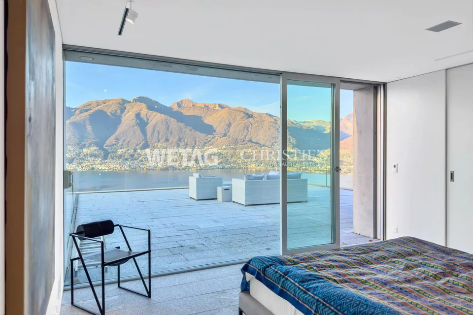 Exklusive Villa mit Panoramablick, grosszügigen Terrassen & Aussenpool im Gambarogno zu verkaufen – Foto 7 von 13
