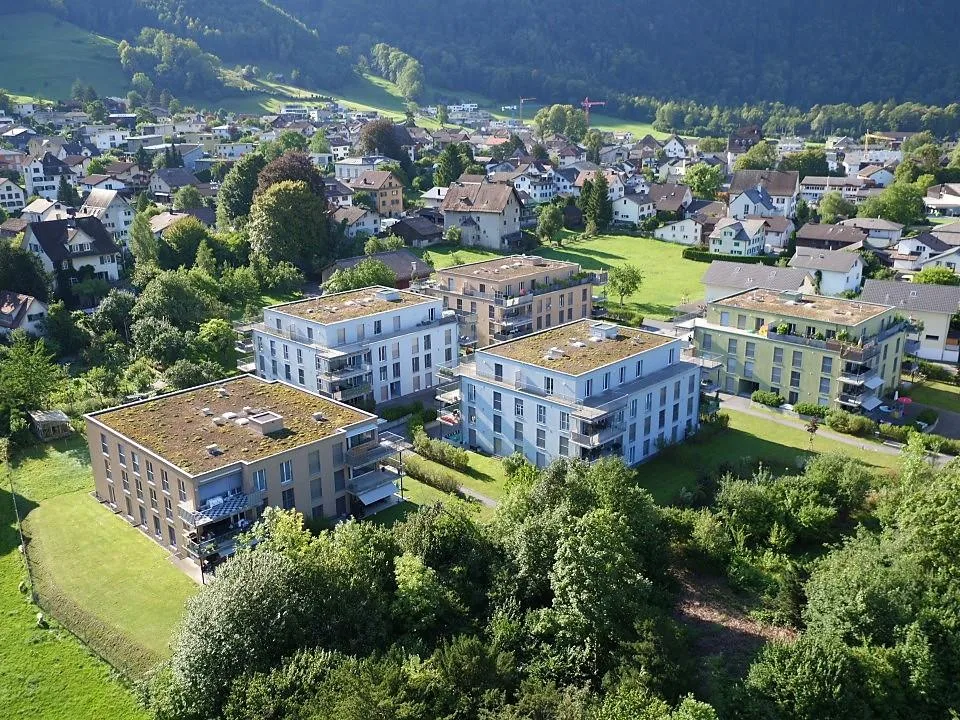 Wohnen im Grünen inmitten einer einmaligen Bergkulisse