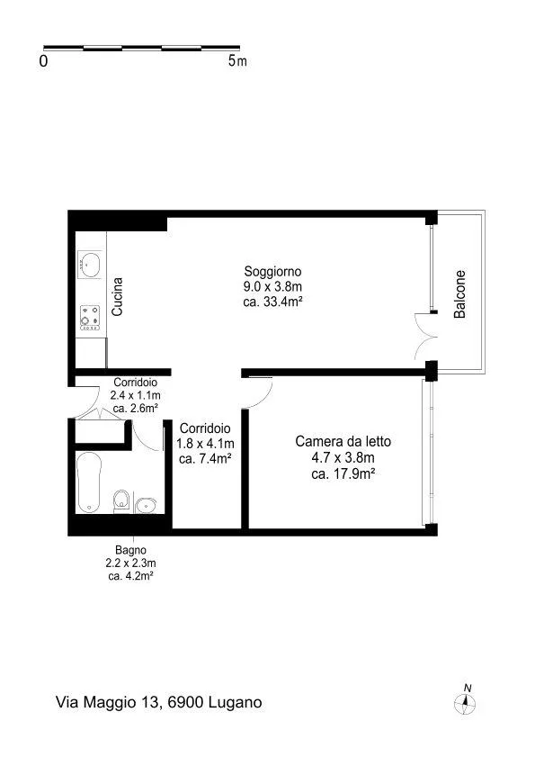 Strategische 2.5 Zimmer – Foto 8 von 8