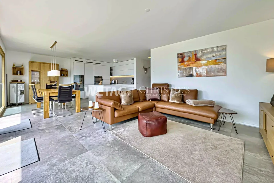 Residenz Cedrus: Appartement moderne avec jardin & vue lac magnifique à Minusio à vendre
