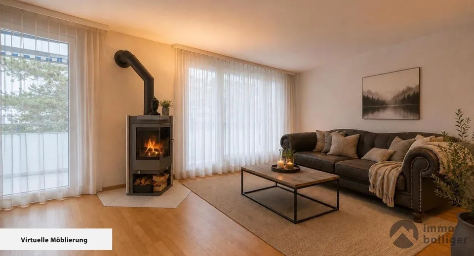 Stadtnahes Unikat - Oktagon mit Balkon und Garten