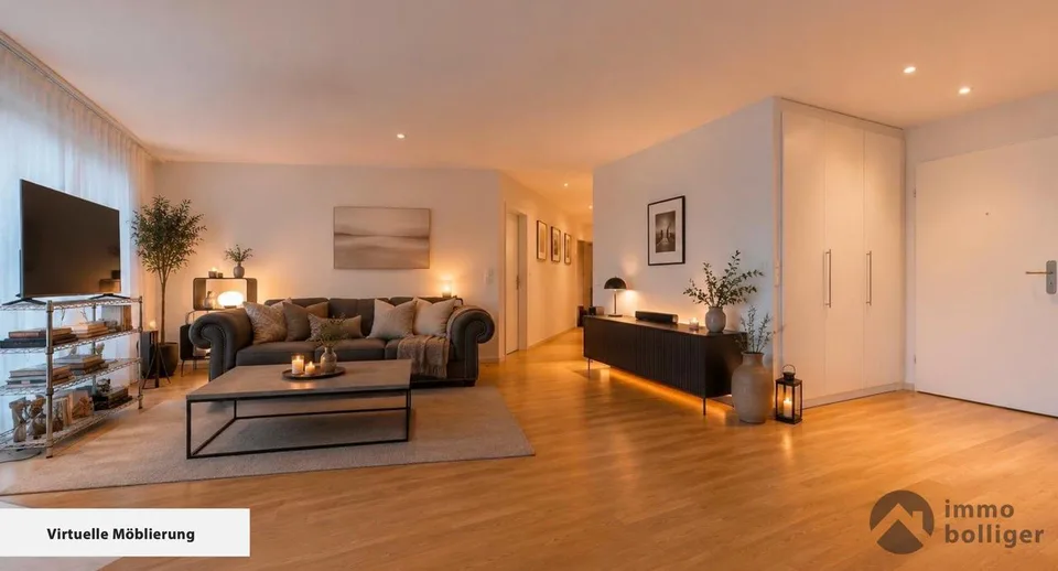 Stadtnahes Unikat - Oktagon mit Balkon und Garten