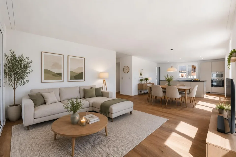 Neubauwohnung mit 3.5-Zimmern und hochwertigem Ausbaustandard