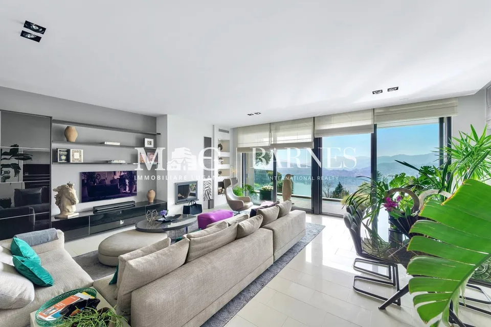 Lugano, Aldesago: Attico 5.5 locali vista lago con terrazzo e jacuzzi – photo 6 sur 18