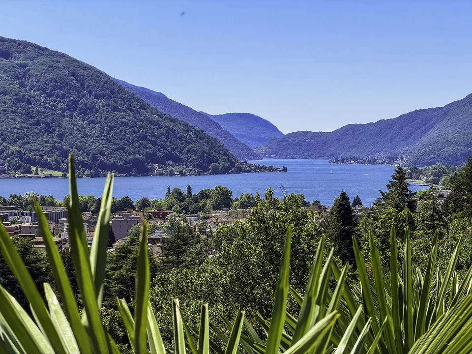 Agno - Villa panoramica con vista lago / Villa mit Seeblick – Foto 7 von 35