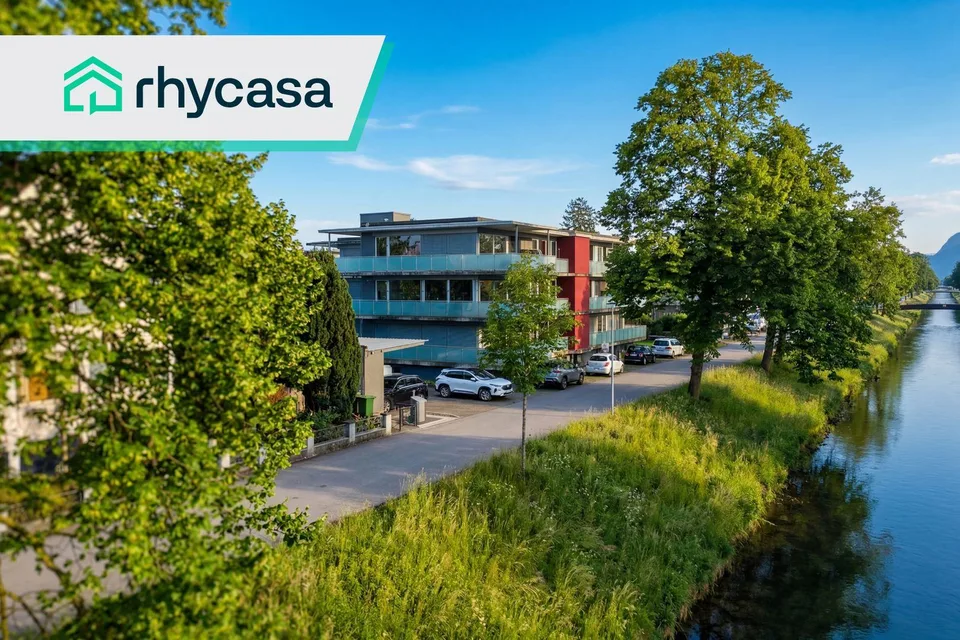 Neuwertige Wohnung mit offenem Wohnkonzept, sonniger Terrasse und d...