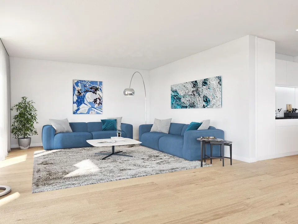 Gartenwohnung 3.5 Zimmer