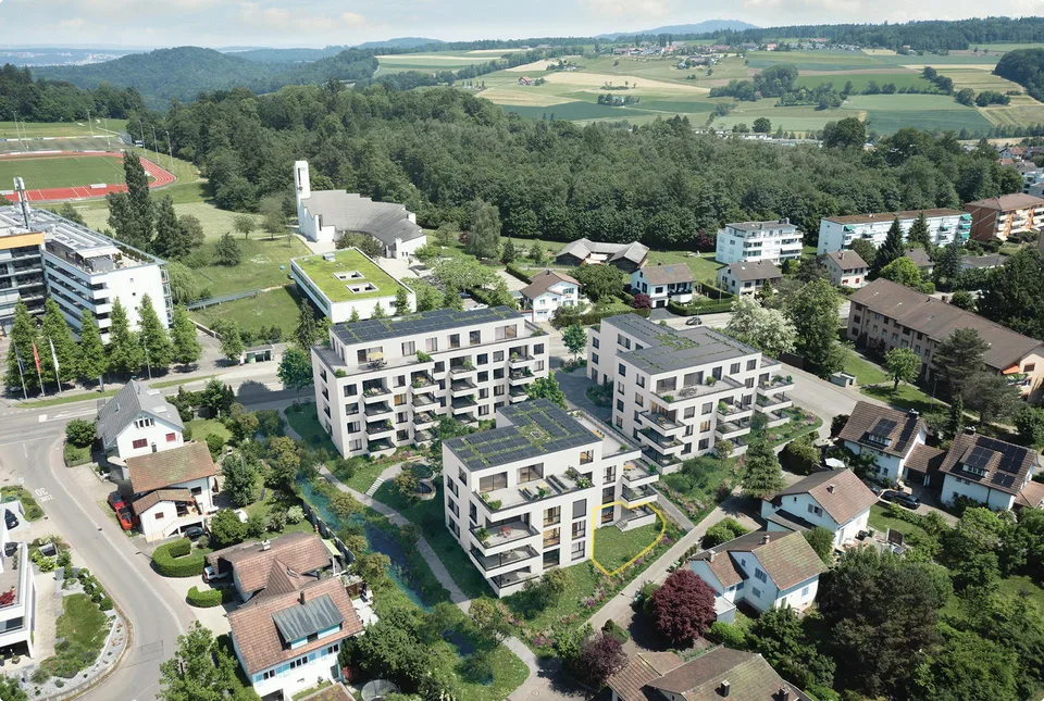 Gartenwohnung 3.5 Zimmer