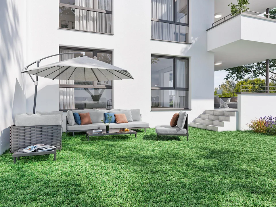 Gartenwohnung 3.5 Zimmer