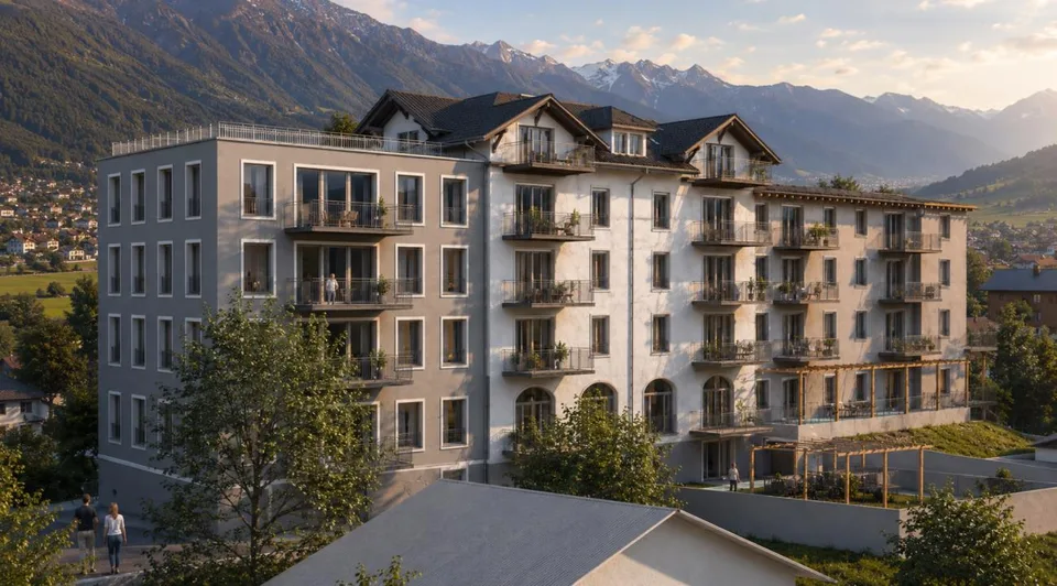 Nouvel appartement de 2,5 pièces n° 16 dans la maison multifamiliale Schönbühl 360° à Wilderswil