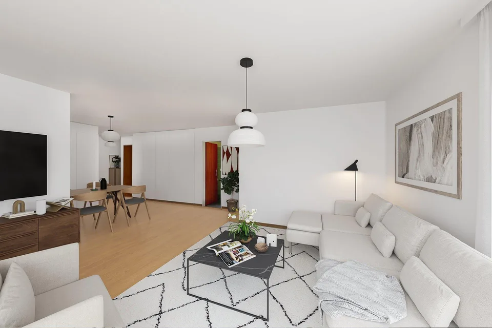 Helle 5.5-Zimmerwohnung mit viel Potenzial