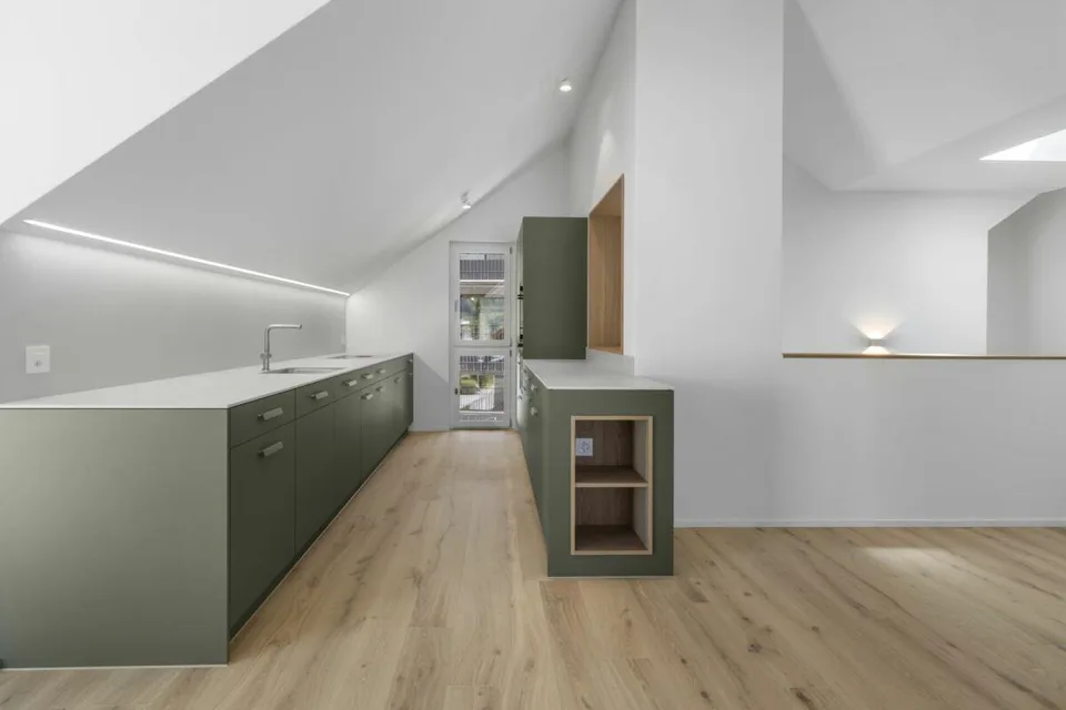 Appartement en attique avec le meilleur confort de vie
