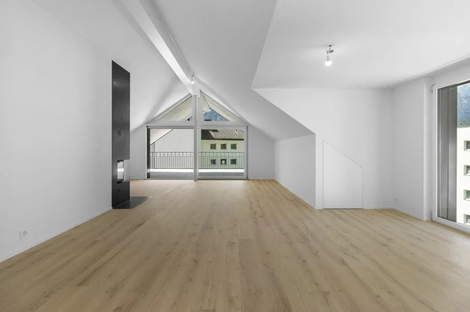 Appartement en attique avec le meilleur confort de vie