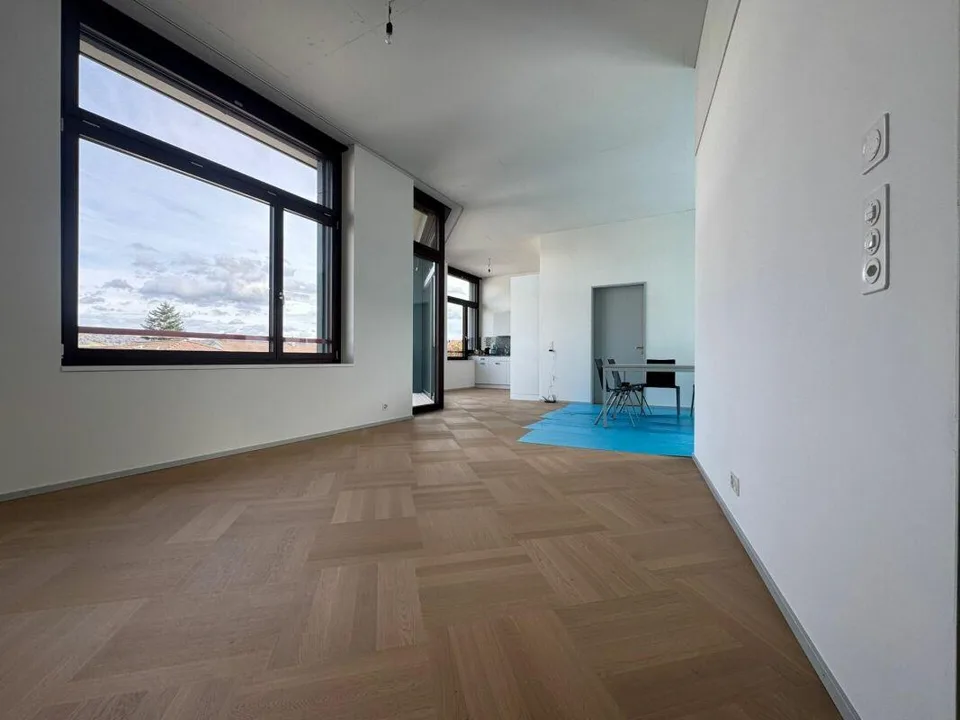 Raumhohe Wohnung im Neubauprojekt "Chrüzacher"