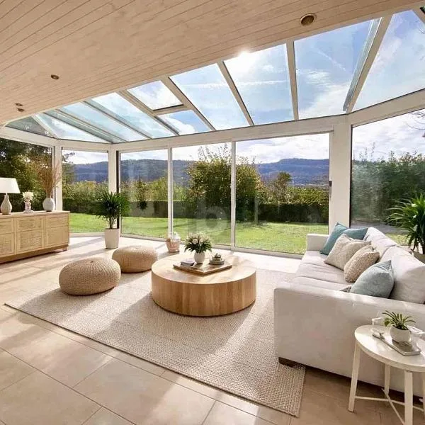 Light-Flooded, Modern with Plenty of Space