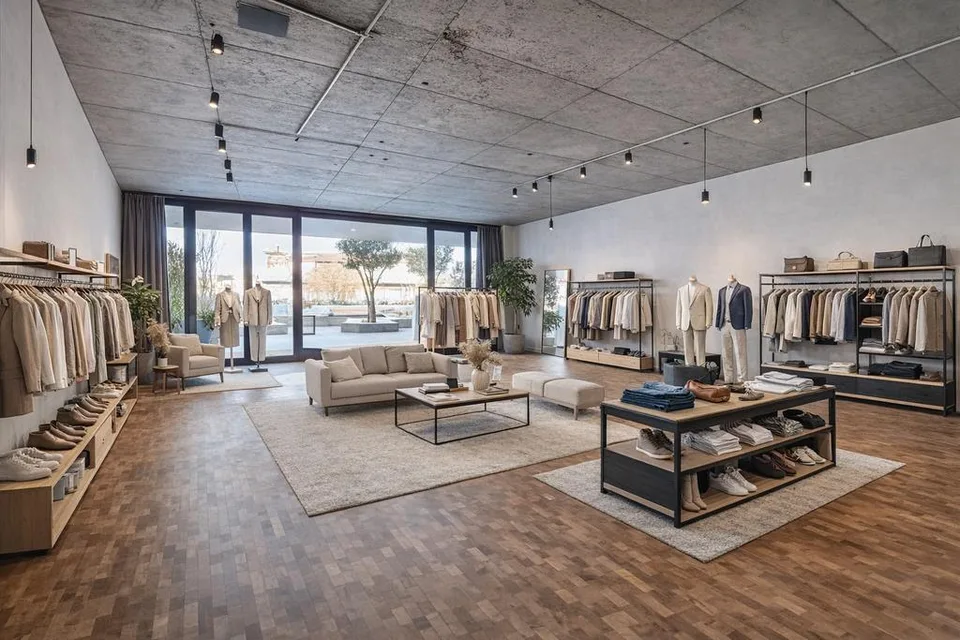 Loft in affitto come studio, showroom o spazio commerciale