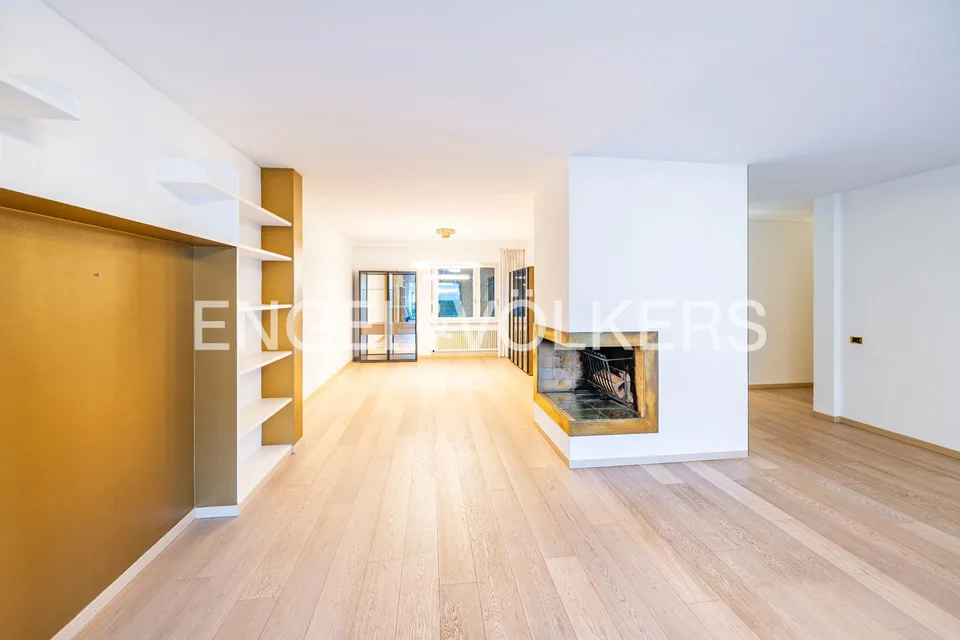 Schöne Wohnung mit Garten und Seesicht