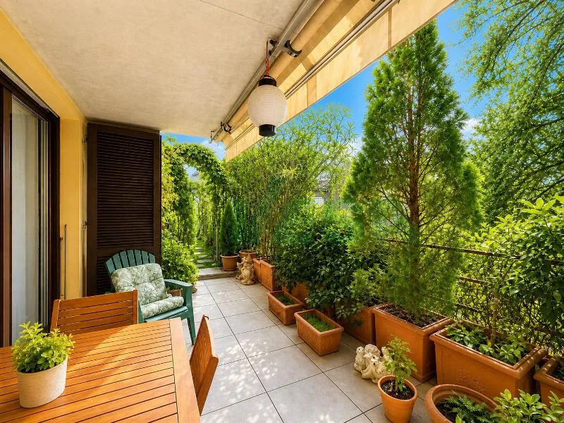 Accogliente appartamento 4,5 locali con delizioso giardino privato