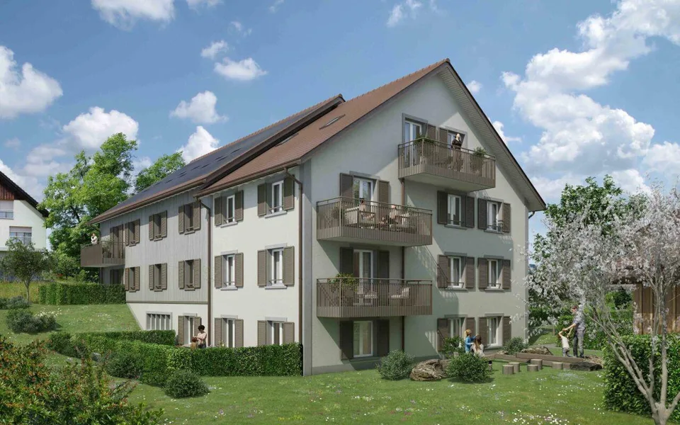 Il viale della costruzione è stato avviato! Alta qualità della vita: appartamenti nuovi in prossimità della natura, del lago e della città