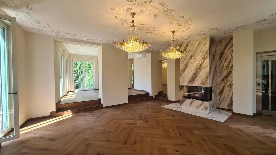 LUGANO: PRÄSTIGEVOLE LUXUSVILLA IM ZENTRUM