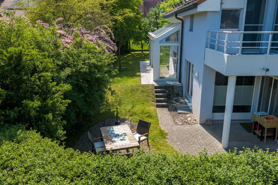 Gartenidylle und Wohnkomfort harmonisch vereint