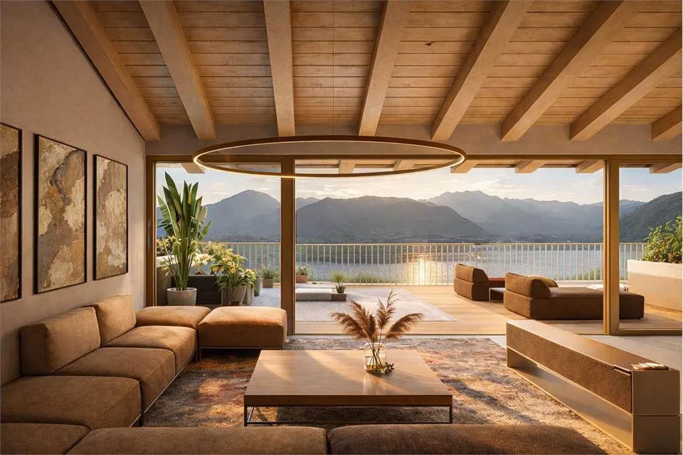 4.5-room apartment in Melide with lake view