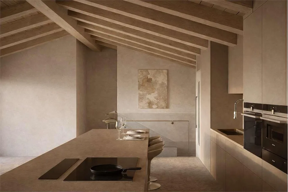 4.5-room apartment in Melide with lake view