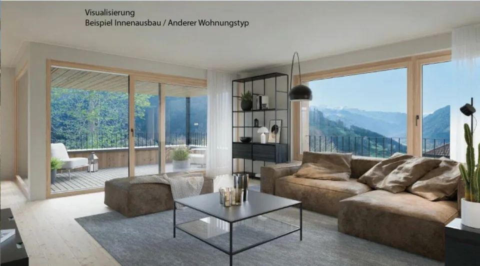 Appartement neuf 3½ pièces avec jardin dans le projet PRADA, Seewis