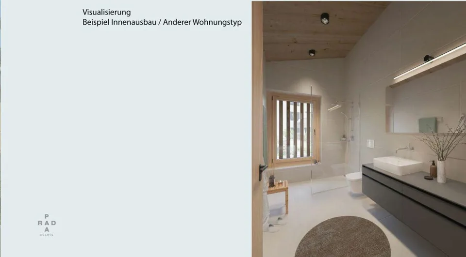 Appartement neuf 3½ pièces avec jardin dans le projet PRADA, Seewis
