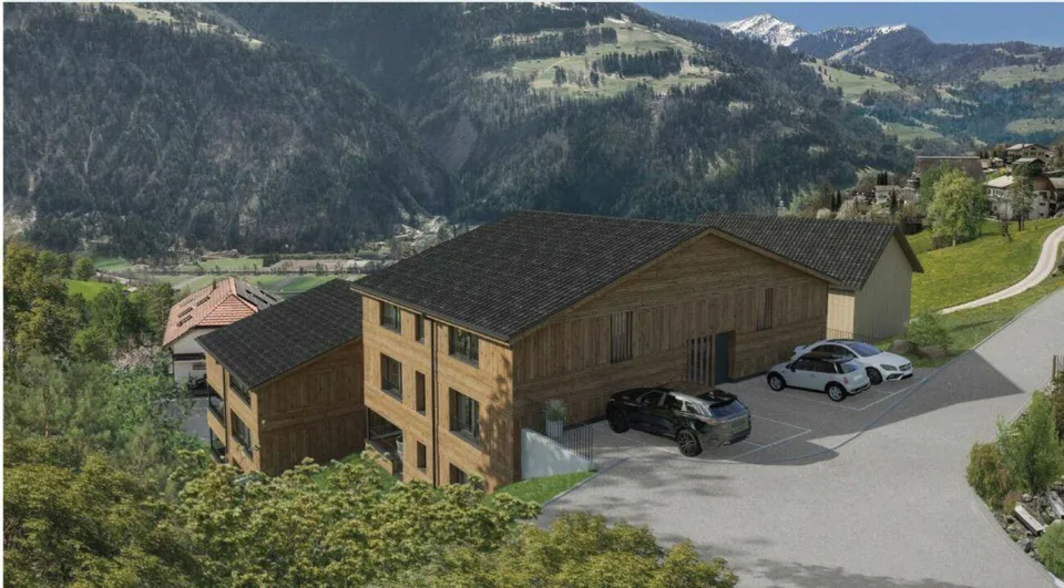 Appartement neuf 3½ pièces avec jardin dans le projet PRADA, Seewis