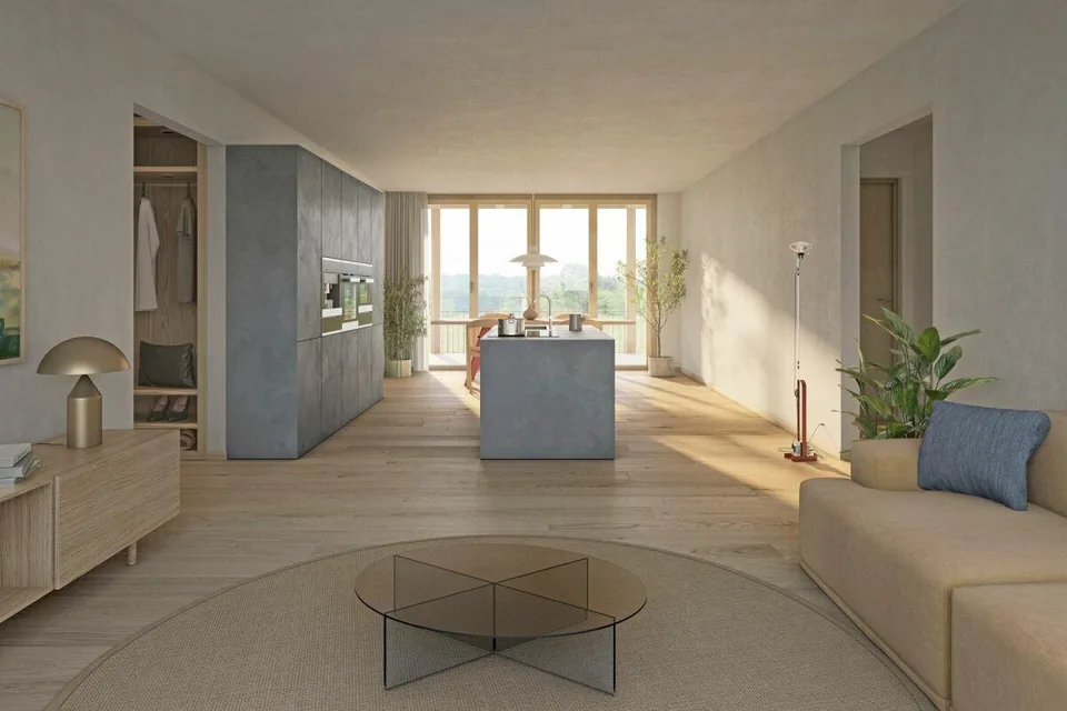 A contatto con la natura e panoramico - appartamento giardino 4,5 locali