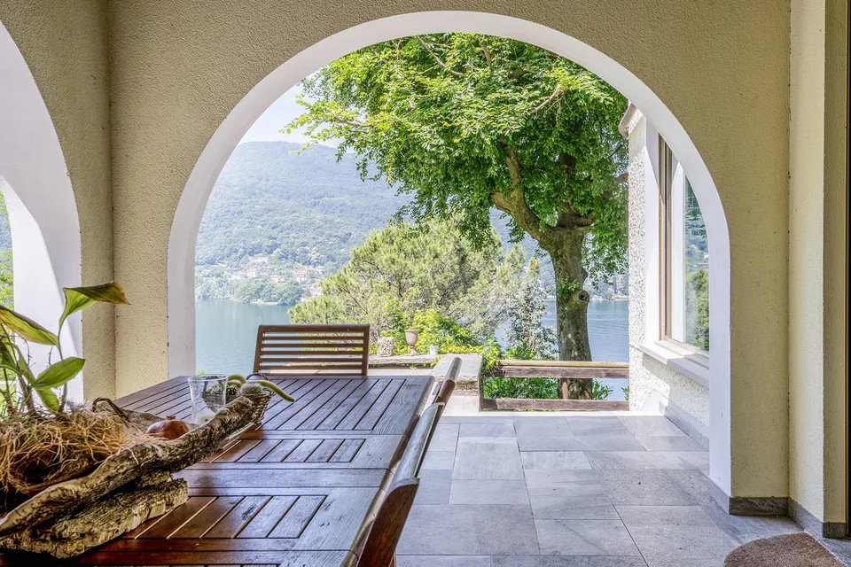 Villa Olimpia: eleganza e vista lago a Morcote – Foto 9 von 28
