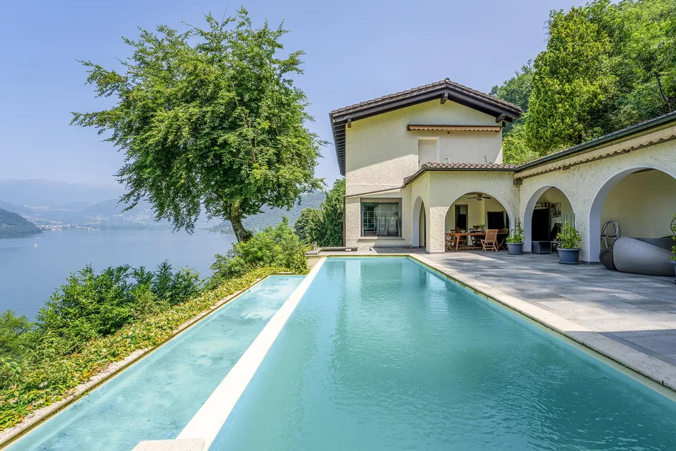 Villa Olimpia: eleganza e vista lago a Morcote – Foto 7 von 28