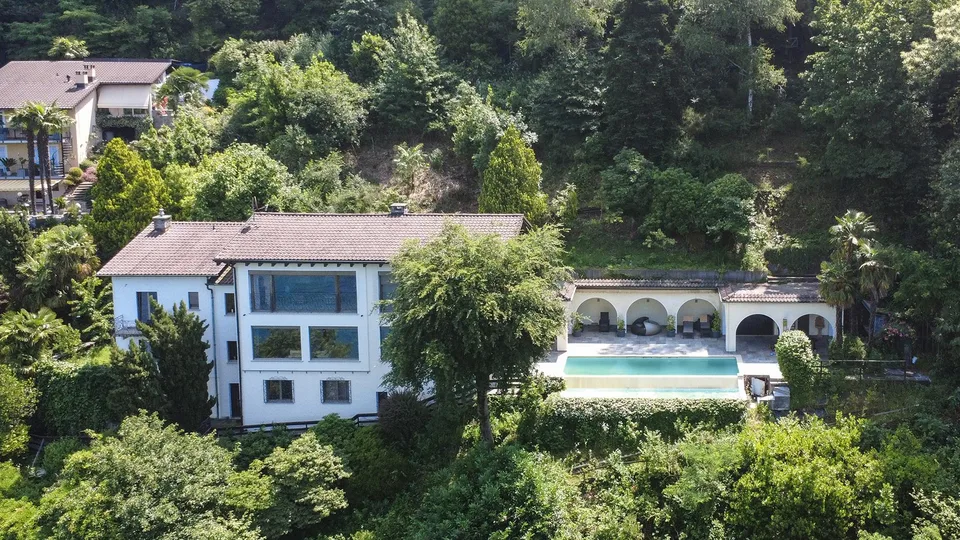 Villa Olimpia: eleganza e vista lago a Morcote – Foto 12 von 28