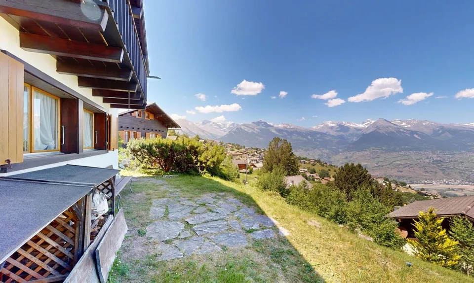 Magnifique chalet avec vue panoramique à Haute-Nendaz