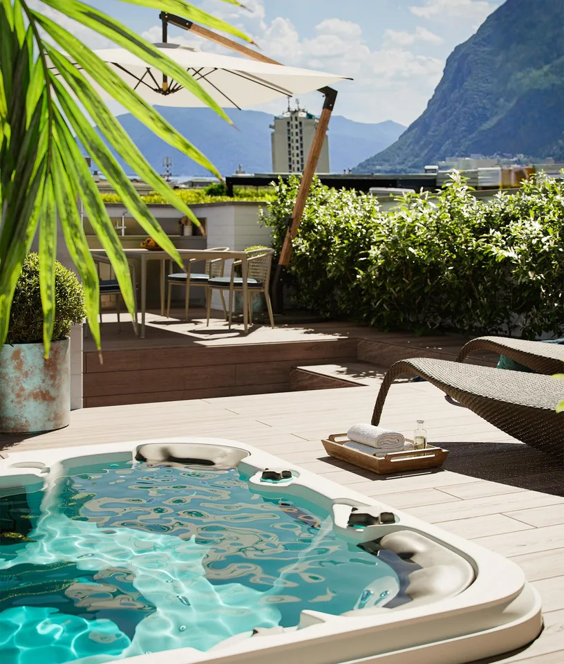 Duplex-Penthouse mit Panoramaterrasse | Viganello – Lugano – Foto 25 von 30