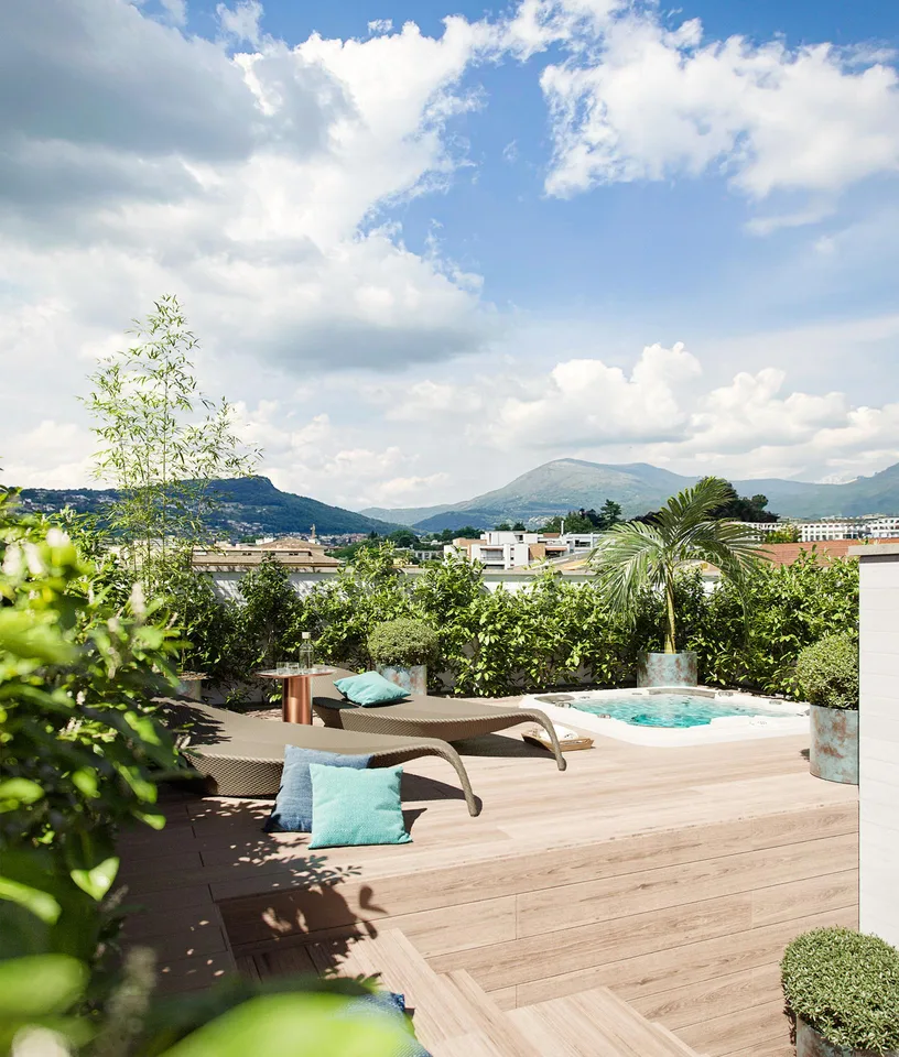 Duplex-Penthouse mit Panoramaterrasse | Viganello – Lugano – Foto 23 von 30