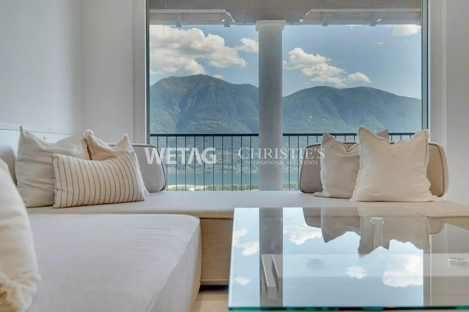 Locarno-Monti: Exklusive Wohnung mit grosszügiger überdachter Terrasse & Panoramablick zu verkaufen – Foto 6 von 13