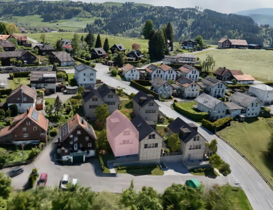 NEUBAU: Ihr neues Zuhause im Familienquartier «Bächli» Teufen (Haus C)