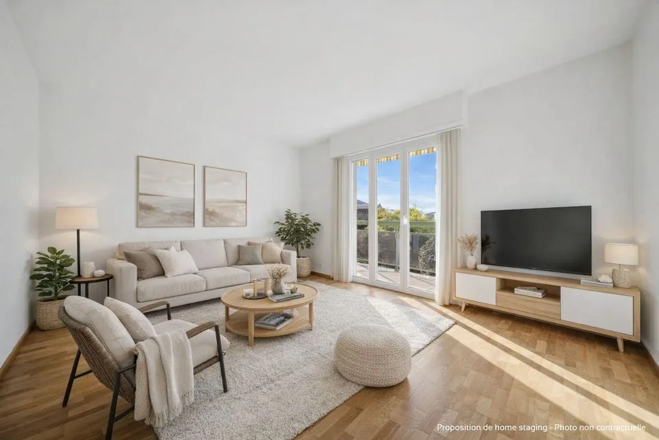 Helles und ruhiges Apartment: 2,5 Zimmer in Pully – Foto 9 von 13