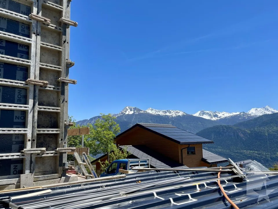 Chermignon, dernier 5.5 pièces neuf en cours de construction
