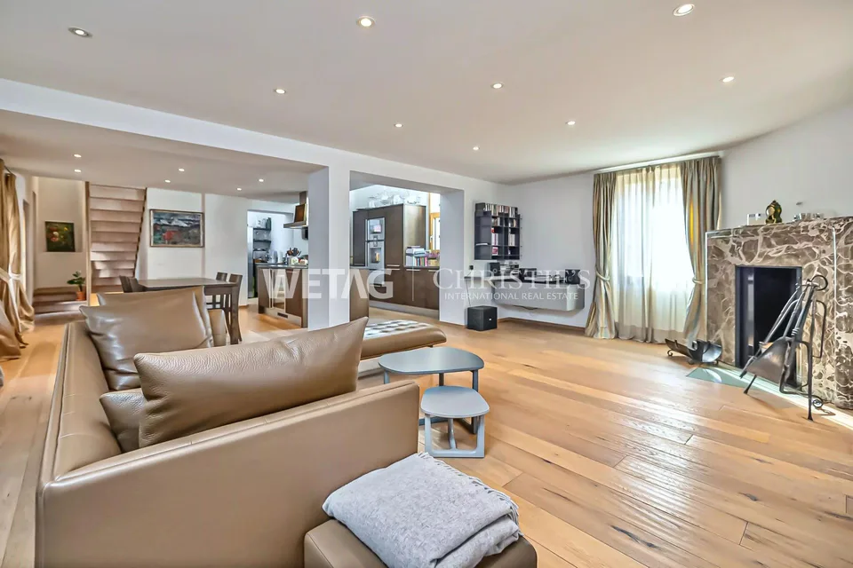 Elegant house for sale in the center of Lugano-Sonvico, completely renovated – photo 9 of 10