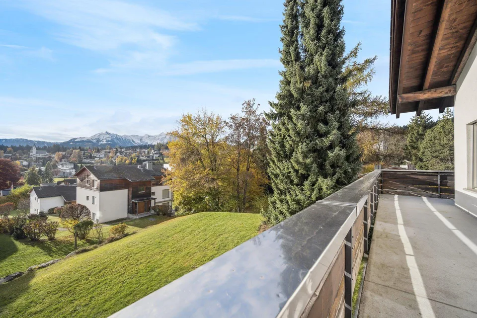 Sonnige Maisonette-Ferienwohnung nahe Bergbahnen Flims