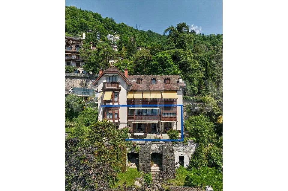 Territet: Un appartement de caractère, entre lac et montagnes, pour savourer le temps