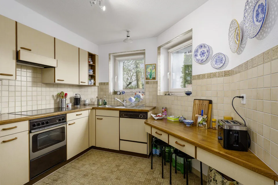 Gartenwohnung mit separatem Studio