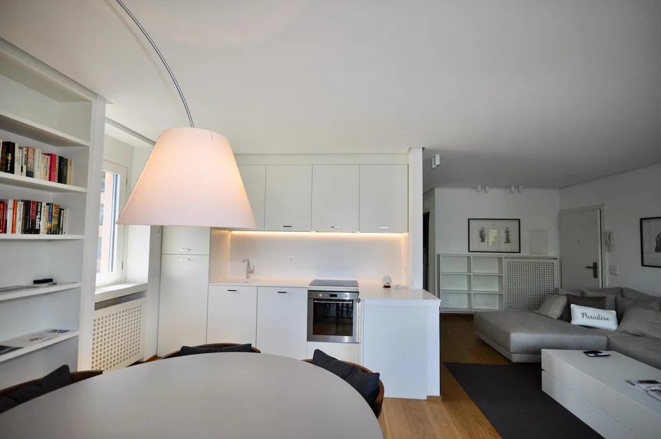 Appartamento di Lusso Vista Lago di Lugano Prima Linea a Paradiso – Foto 7 von 24